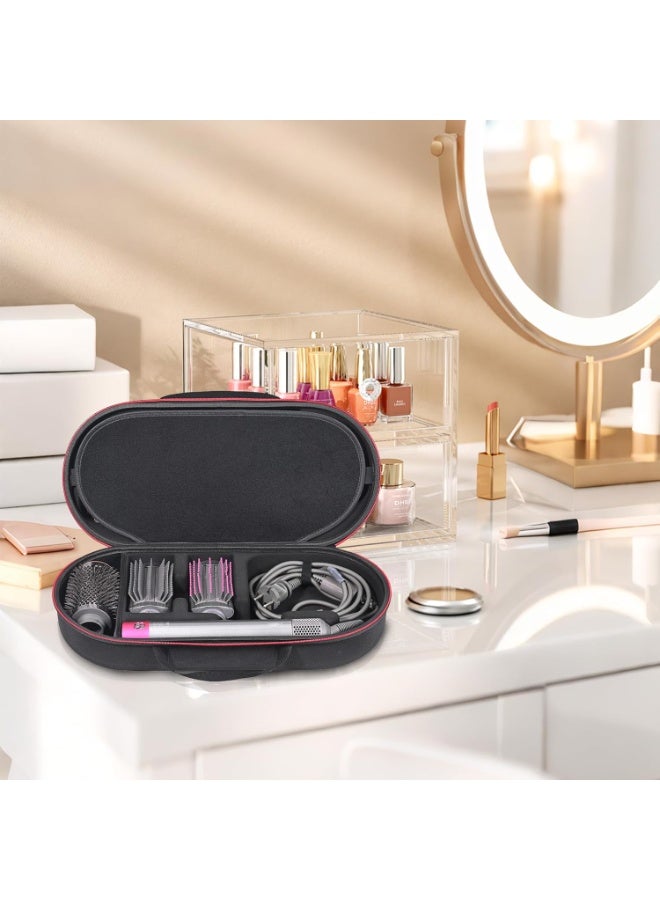 RLSOCO Hard Case for Dyson Airwrap i.d./Airwrap Co-anda2x Multi-Styler and Dryer - Fits 4pcs Long Barrels or Short Barrels - Black (Case Only,Hair Styler is not Included) - Image 3